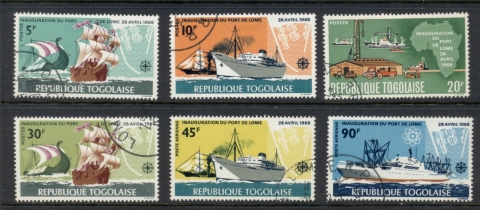 Togo-1968-Inauguration-of-Lome-harbour-CTO