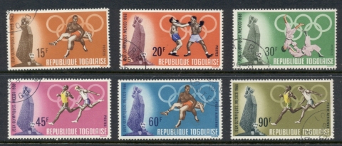 Togo-1968-Summer-Olympics-CTO