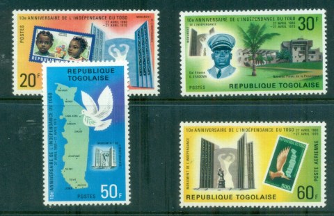 Togo-1970-Independence-10th-Anniversary-MLH