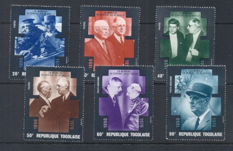 Togo-1971-Charles-de-Gaulle-MUH