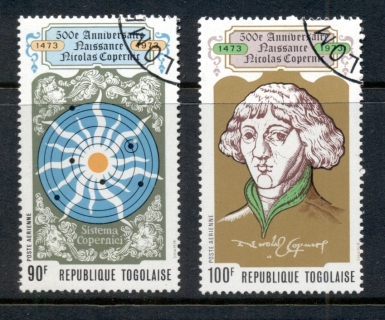 Togo-1973-Copernicus-Airmail-CTO