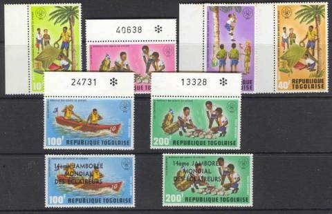 Togo-1973-Scouts-Opt-MUH-Lot11982