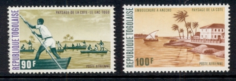 Togo-1974-Coastal-Views-Airmail-MUH