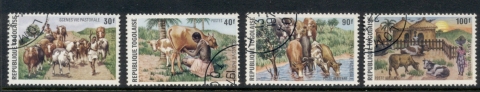 Togo-1974-Domestic-Animals-CTO