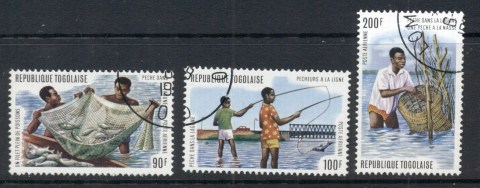 Togo-1974-Fishing-Airmail-CTO