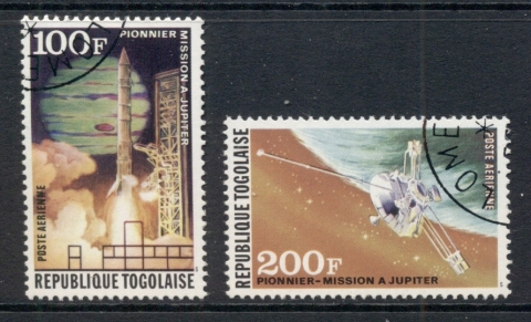 Togo-1974-Jupiter-Space-Probe-Airmail-CTO