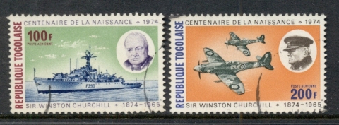 Togo-1974-Winston-Churchill-Airmail-FU