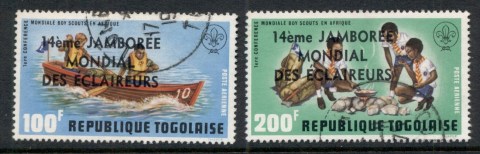 Togo-1975-Scout-Jamboree-Opt-Airmail-FU