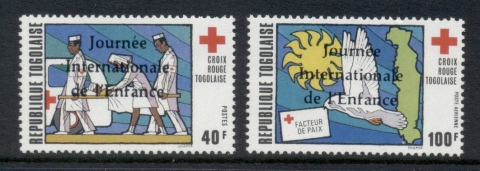 Togo-1976-Red-Cross-Childrens-day-Opt-Muh