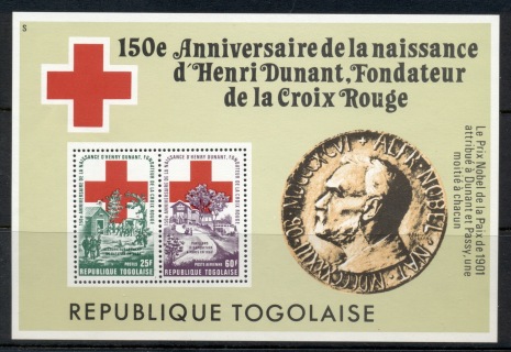 Togo-1978-Red-Cross