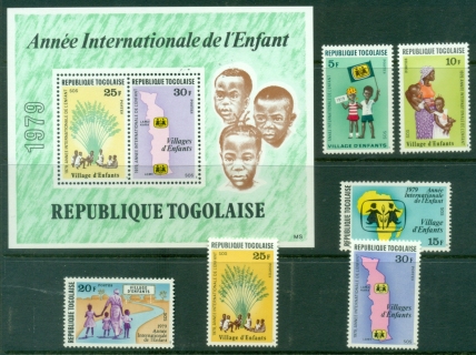 Togo-1979-IYC-International-year-of-the-Child-MS-MUH