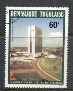 Togo-1981-Hotel-Opening-Airmail-CTO