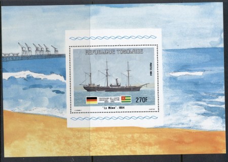 Togo-1984-German-Ship-Mowe-MS-MLH