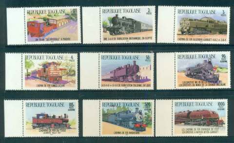 Togo-1984-Trains-MUH-lot51984