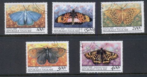 Togo-1999-Insects-Butterflies-CTO