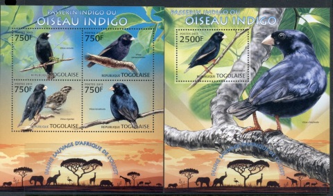 Togo-2013-Blue-Birds-2xMS-MUH