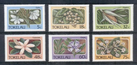 Tokelau-Is-1987-Flowers-MUH