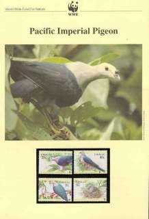 Tokelau-Is-1995 WWF Pacific Imperial Pigeon