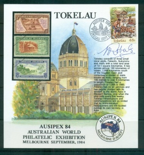 Tokelau-Is-1984-Ausipex-Souvenir-card