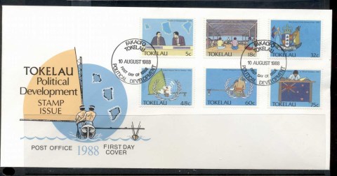 Tokelau-Is-1988-Political-Development-FDC