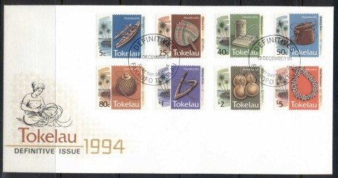 Tokelau-Is-1994-Pictorials-Handicrafts-FDC