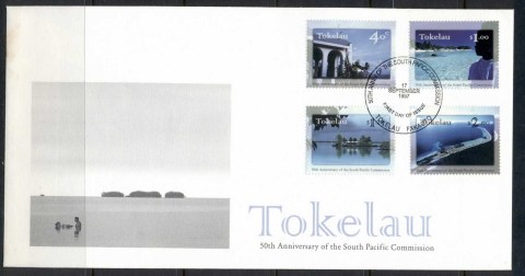 Tokelau-Is-1997-South-Pacific-Commission-FDc