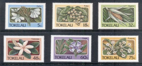 Tokelau-Is-1987-Plants-Flowers-MUH