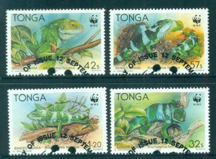 Tonga-1990-WWF-Banded-Iguana-FU-lot81487