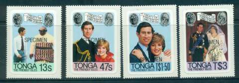 Tonga-1981 Royal Wedding Charles & Diana