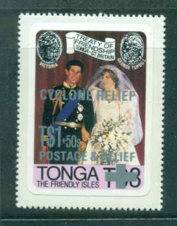 Tonga-1981 Royal Wedding Charles & Diana