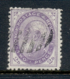 Tonga-1886-92-King-George-I-2d-Perf-12-5-FU