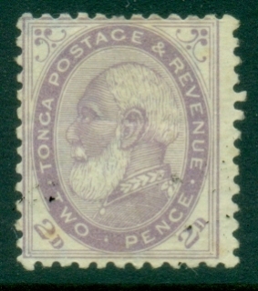 Tonga-1886-92-King-George-I-2d-violet-MNG