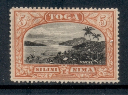 Tonga-1897-1934-Pictorial-5s-MLH