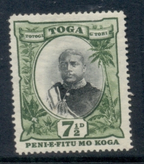 Tonga-1897-1934-Pictorial-George-II-7-5d-MLH