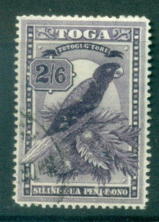 Tonga-1897-Bird-Musk-Parrot-2-6d-FU