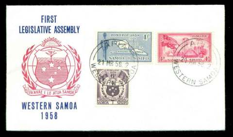 Tonga-1958-Legislative-Assembly-FDC-lot51661