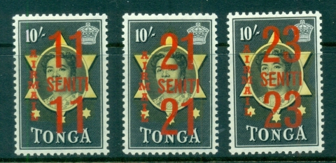 Tonga-1968-Queen-Salote-10-Surch-in-Red