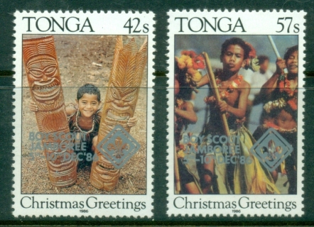 Tonga-1986-Boy-Scout-Jamboree-overprints-MLH