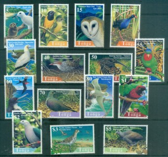 Tonga-1998-Birds-MUH