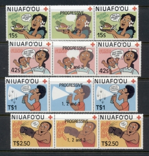 Tonga-Niuafoou-1987-Red-Cross-MUH