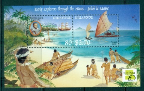 Tonga-Niuafoou-1999-Australia-99-Stamp-Ex-MS-MUH