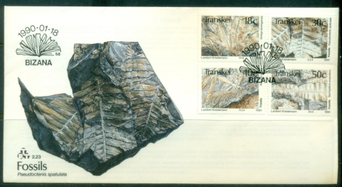 Transkei-1990-Fossils-FDC