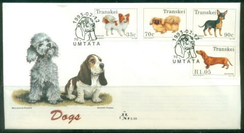 Transkei-1993-Dogs-FDC