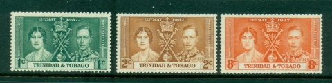 Trinidad-Tobago-1937-KGVI-Coronation-MUH