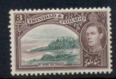 Trinidad-Tobago-1938-41-KGVI-Pictorial-3c-MLH