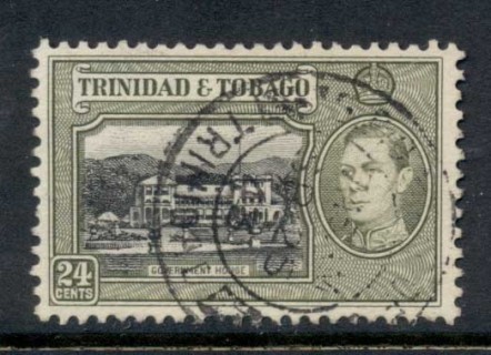 Trinidad-Tobago-1938-41-KGVI-Pictorials-24c-Government-House-FU