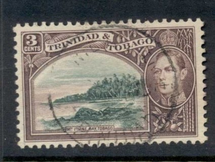 Trinidad-Tobago-1938-41-KGVI-Pictorials-3c-Mt-Irvine-2