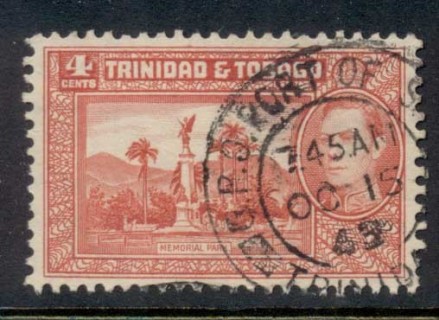 Trinidad-Tobago-1938-41-KGVI-Pictorials-4c-Memorial-Park-red-FU