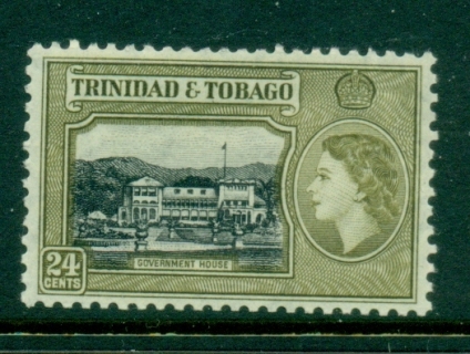 Trinidad-Tobago-1953-QEII-Pictorial-24c-MUH