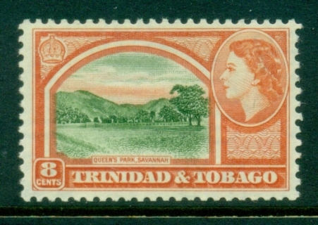 Trinidad-Tobago-1953-QEII-Pictorial-8c-MUH